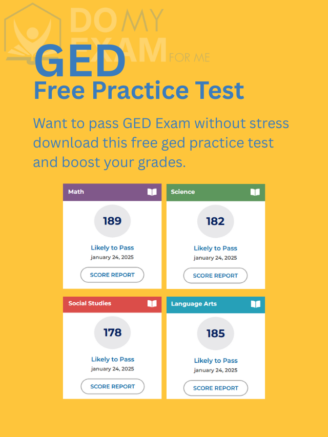 GED Free Practice Test