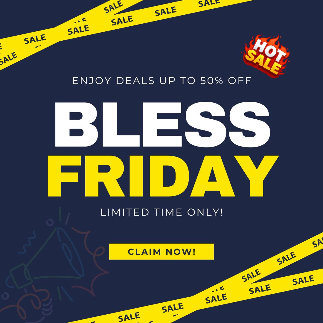 Bless Friday Banner - Domyexamforme.us.com