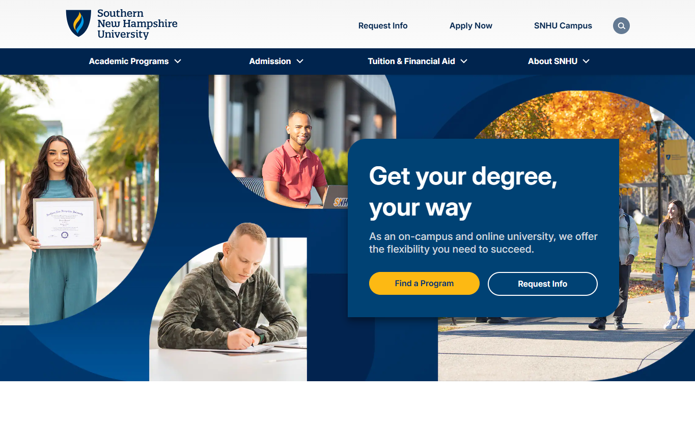 List of Online Colleges in the United States. Complete Guide for Students - Do My Exam For Me Southern N.H. University.